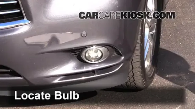 2013 Infiniti JX35 3.5L V6 Luces Luz de niebla (reemplazar foco)